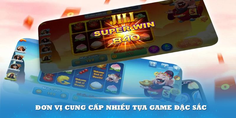 Đơn vị cung cấp nhiều tựa game đặc sắc trong sảnh Nổ hũ cho bạn lựa chọn