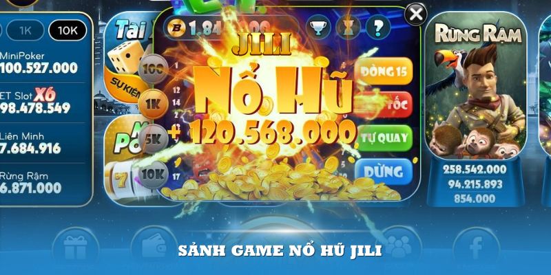 Sảnh game Nổ hũ JILI mang đến nhiều tính năng hấp dẫn cho thành viên